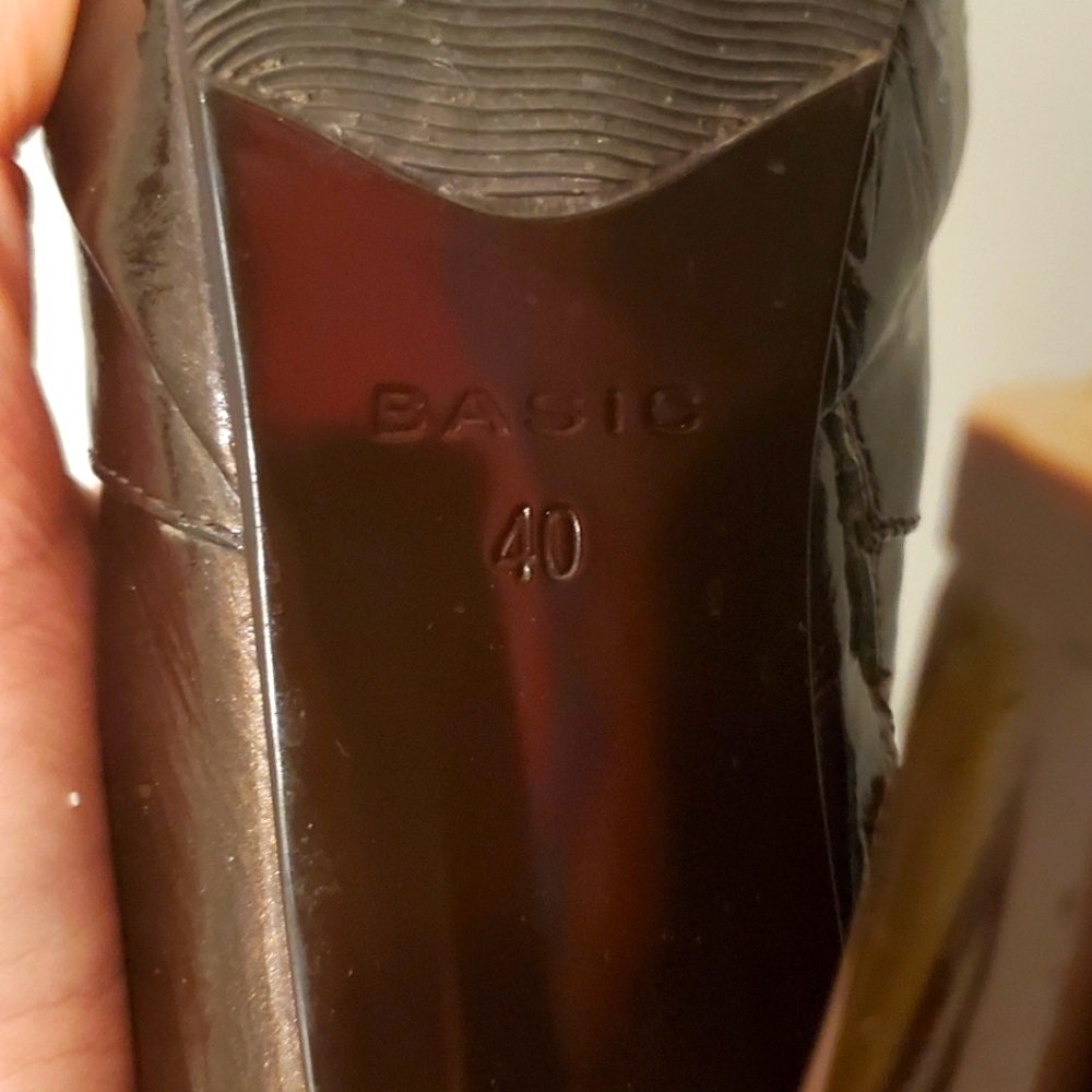 Leather boots